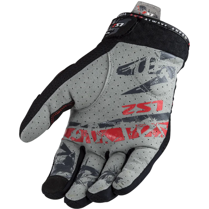 Ls2 Chaki Men Gloves Black 