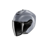 SHARK RS Jet Carbon Sombra Oscura Plata Pistola Casco