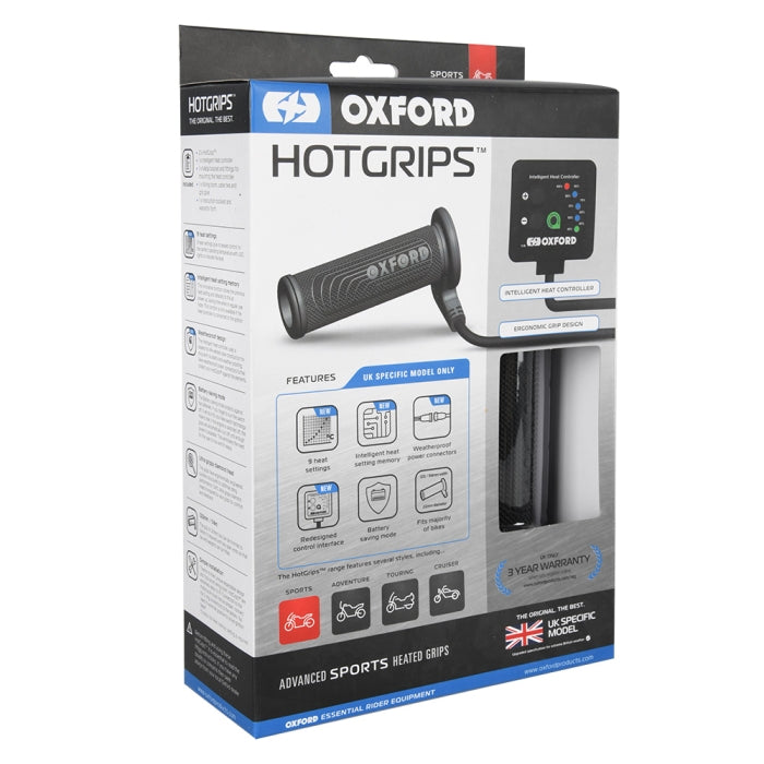 Oxford HotGrips Advanced Heated Grips for All-Ride Styles 