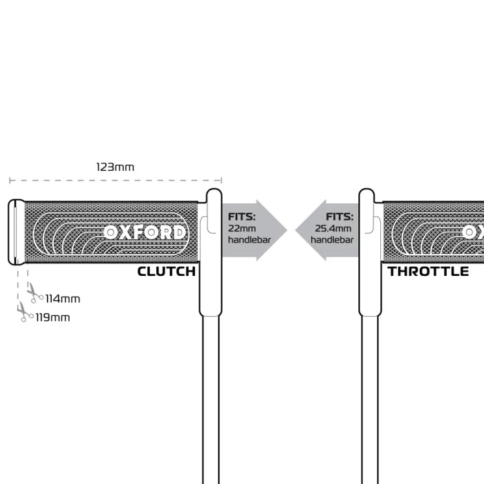 OXFORD HOTGRIPS ADVANCED HEATED GRIPS FOR ALLRIDE STYLES