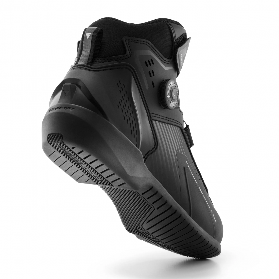 SHIMA ENZO LADY AIR MOTORCYCLE BOOTS BLACK BLACK
