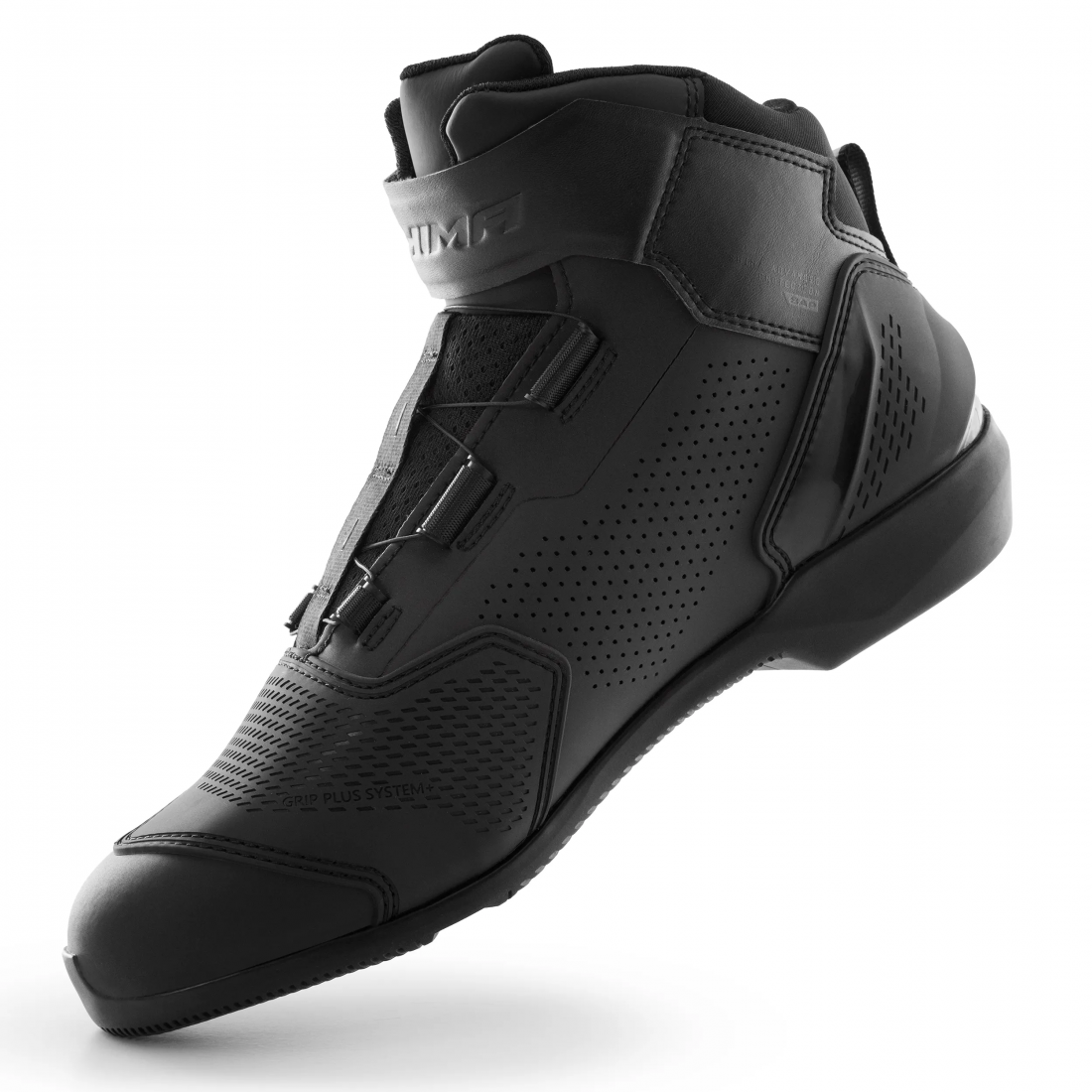 SHIMA ENZO AIR MEN MOTORCYCLE BOOTS BLACK BLACK