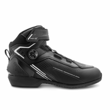 SHIMA ENZO MEN AIR MOTORCYCLE BOOTS BLACK WHITE