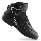 SHIMA ENZO MEN AIR MOTORCYCLE BOOTS BLACK WHITE
