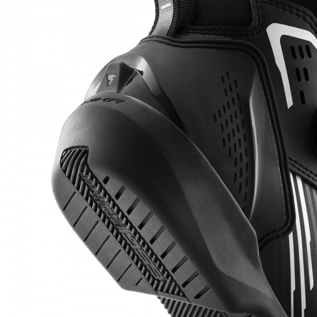 SHIMA ENZO MEN AIR MOTORCYCLE BOOTS BLACK WHITE