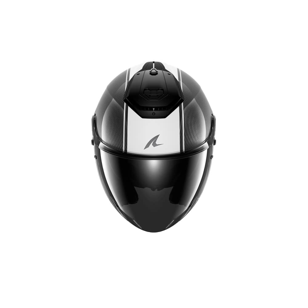 SHARK RS JET Carbon Motorcycle Open Face helmet Carbon White