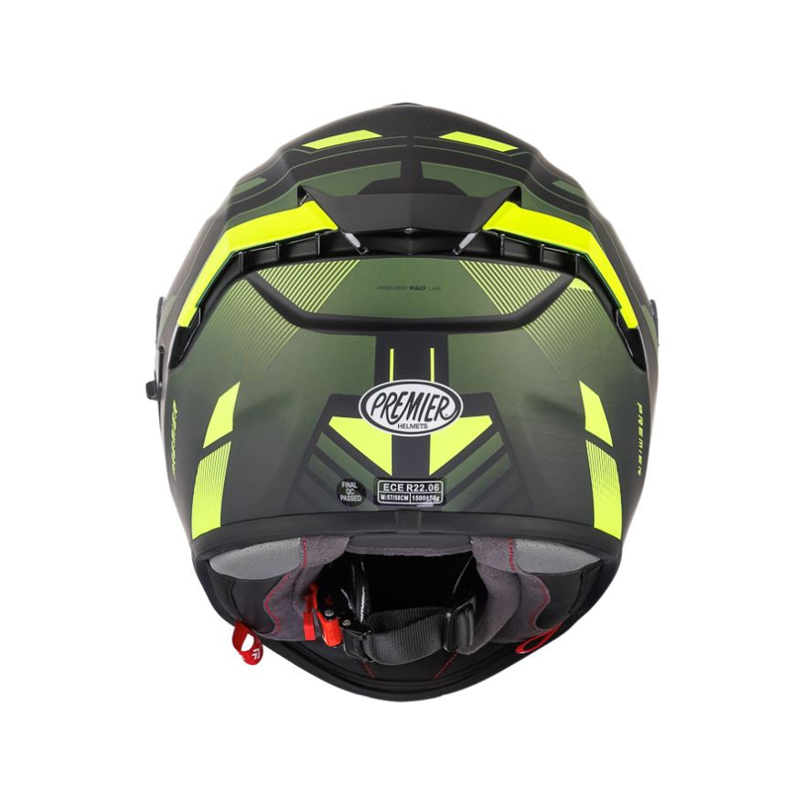 PREMIER EVOLUZIONE PRY9BM INTEGRAL NEGRO AMARILLO - CASCO