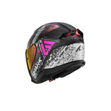 Shark SKWAL i3 Hellcat Motorcycle Open Face Helmet Black Chrom Purple