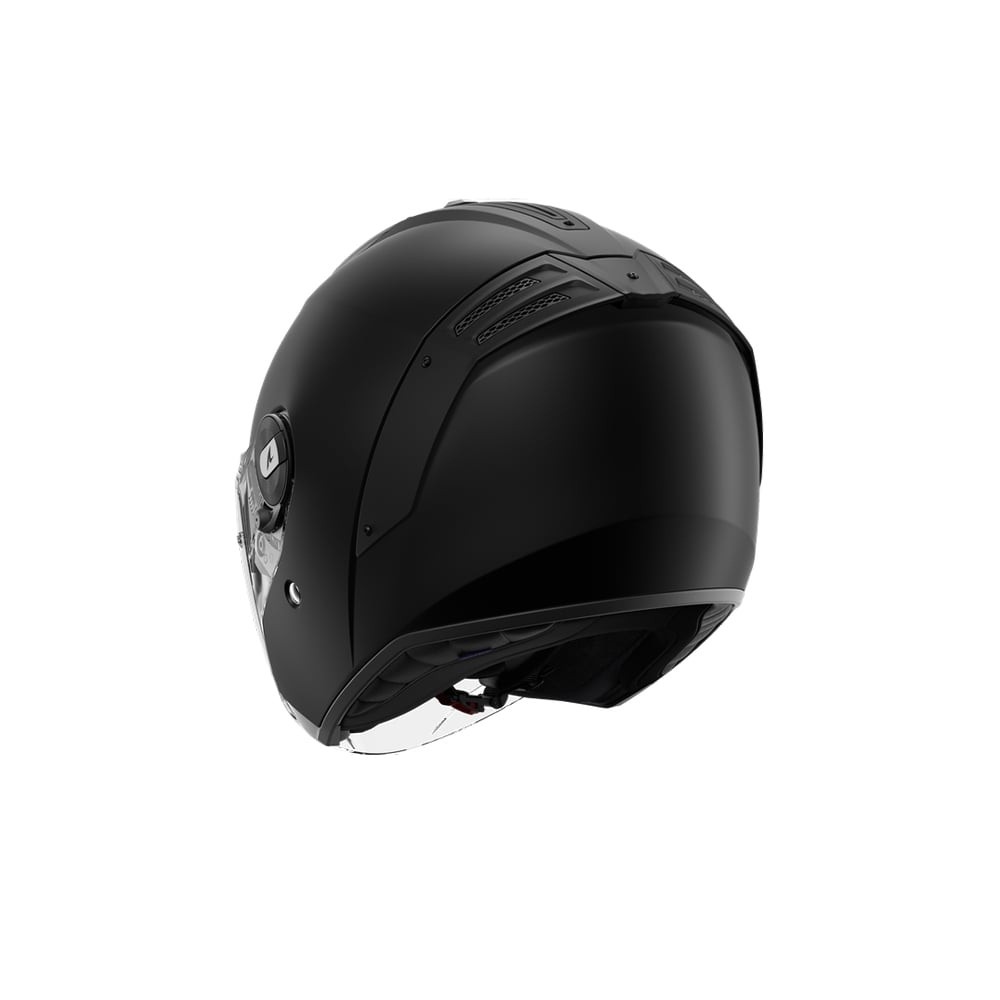 SHARK RS JET BLANK MOTORCYCLE JET HELMET MATT BLACK