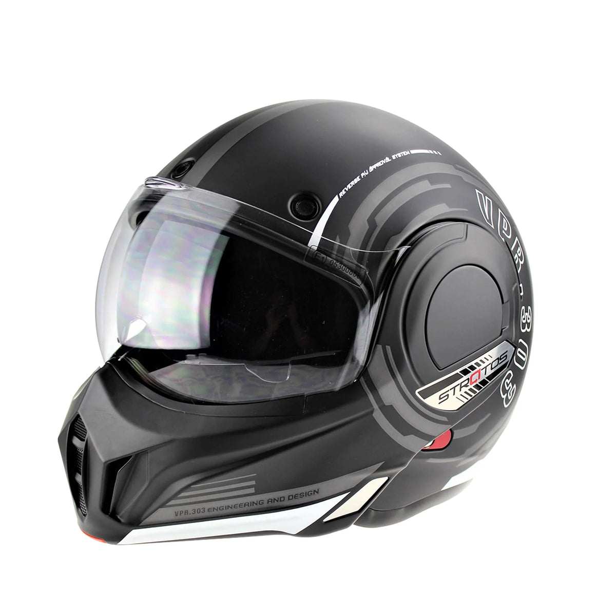 Viper F242 Reverse Motorcycle Flip Front Touring Helmet