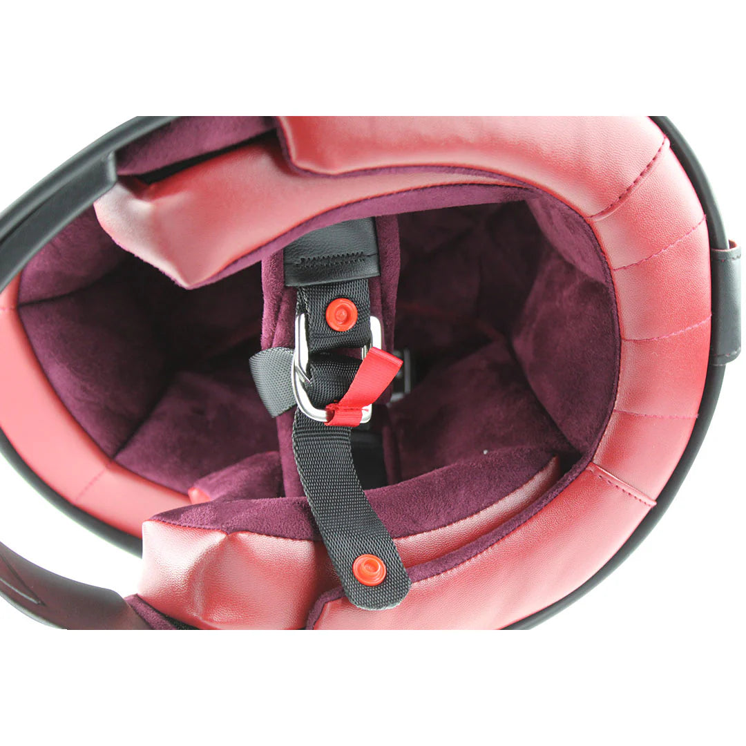 Viper F656 Vintage Style Motorcycle Full Face Helmet