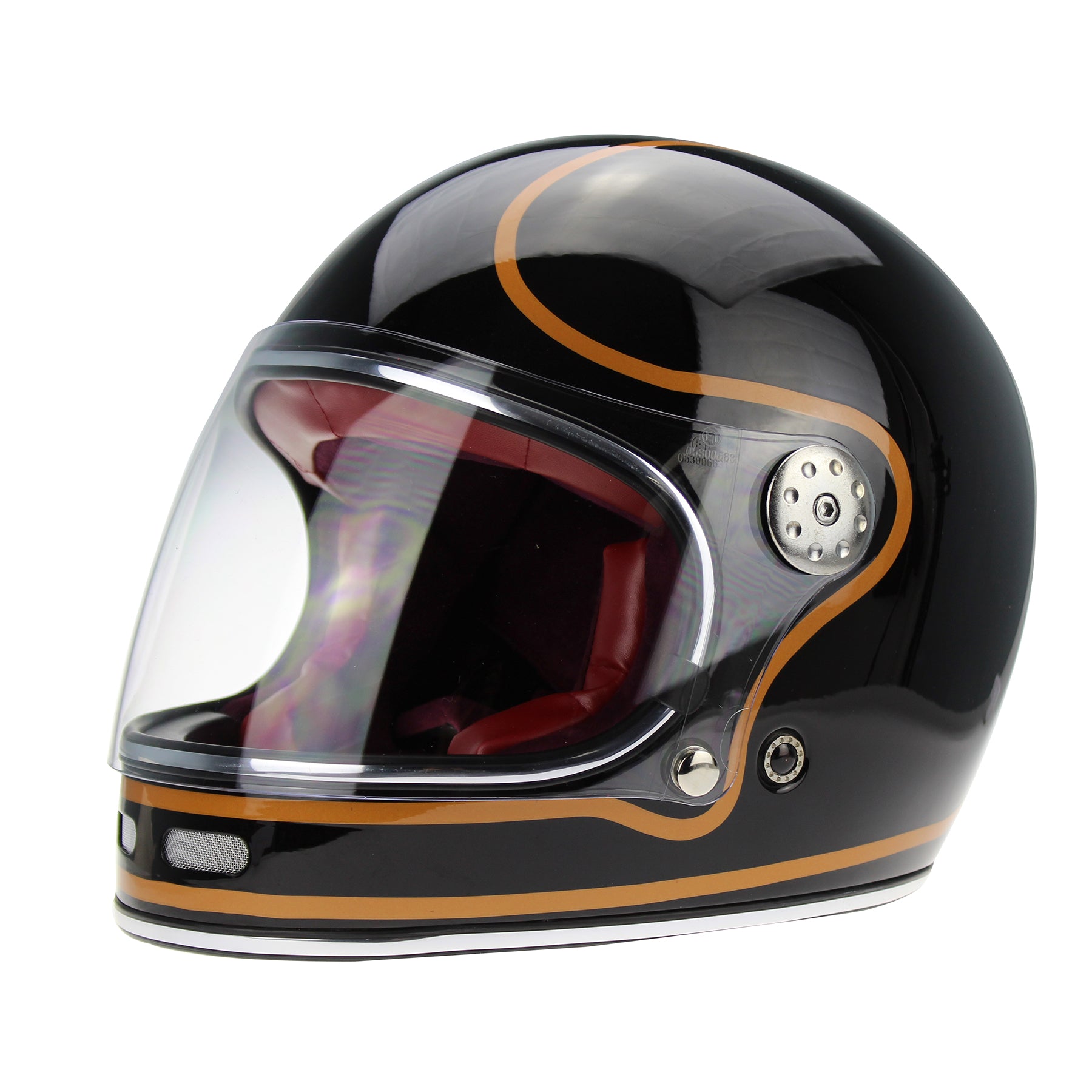 Viper F656 Vintage Style Motorcycle Full Face Helmet