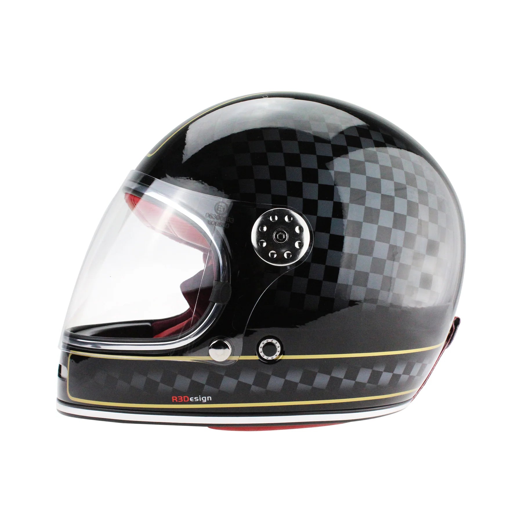 Viper F656 Vintage Style Motorcycle Full Face Helmet