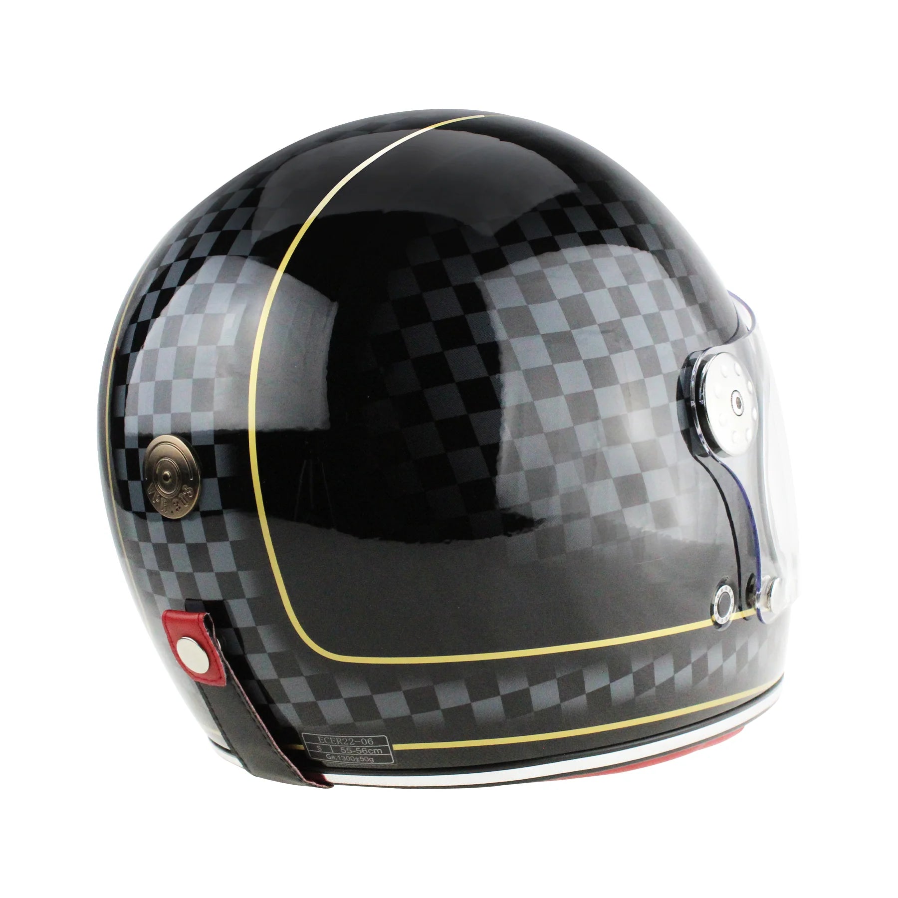 Viper F656 Vintage Style Motorcycle Full Face Helmet