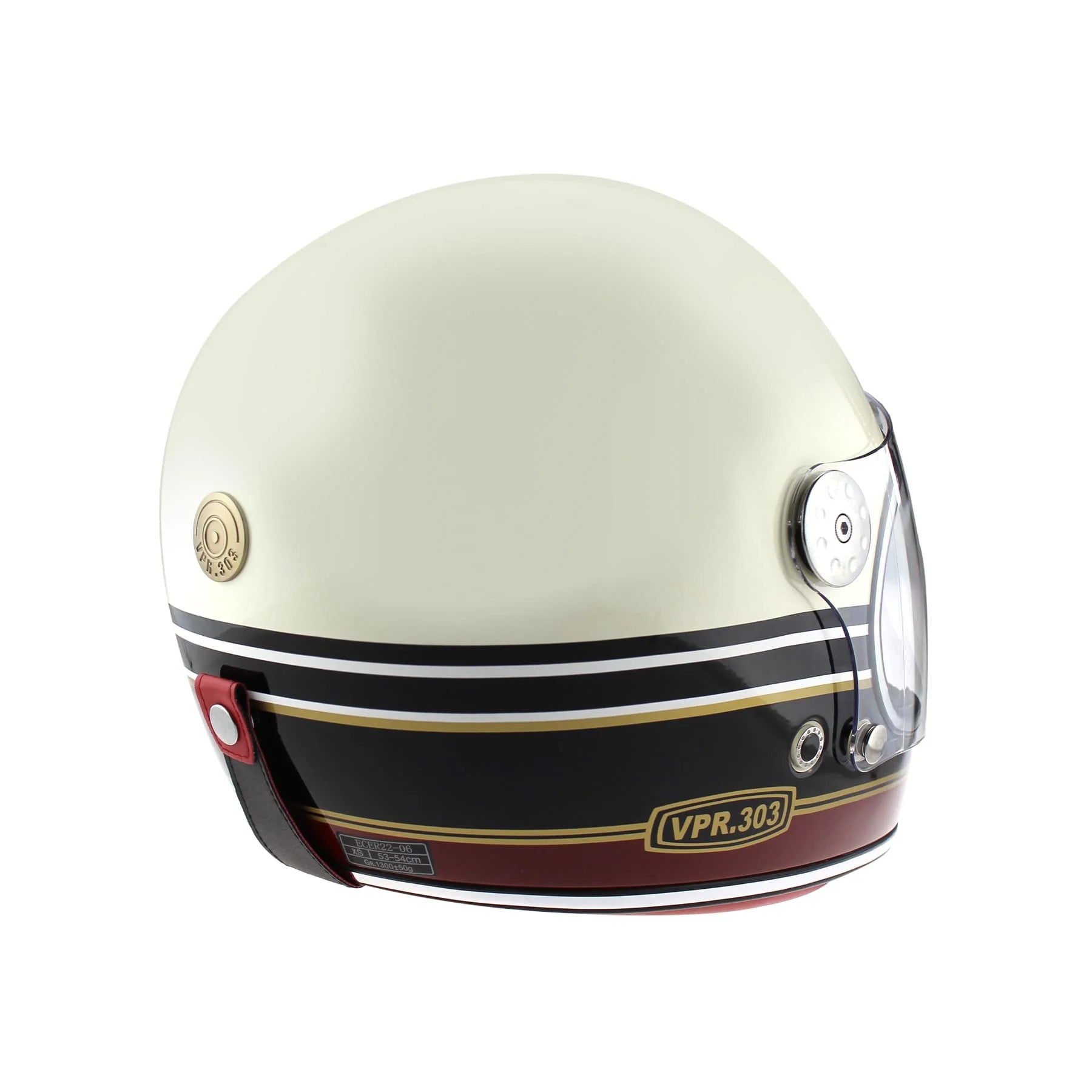 Viper F656 Vintage Style Motorcycle Full Face Helmet