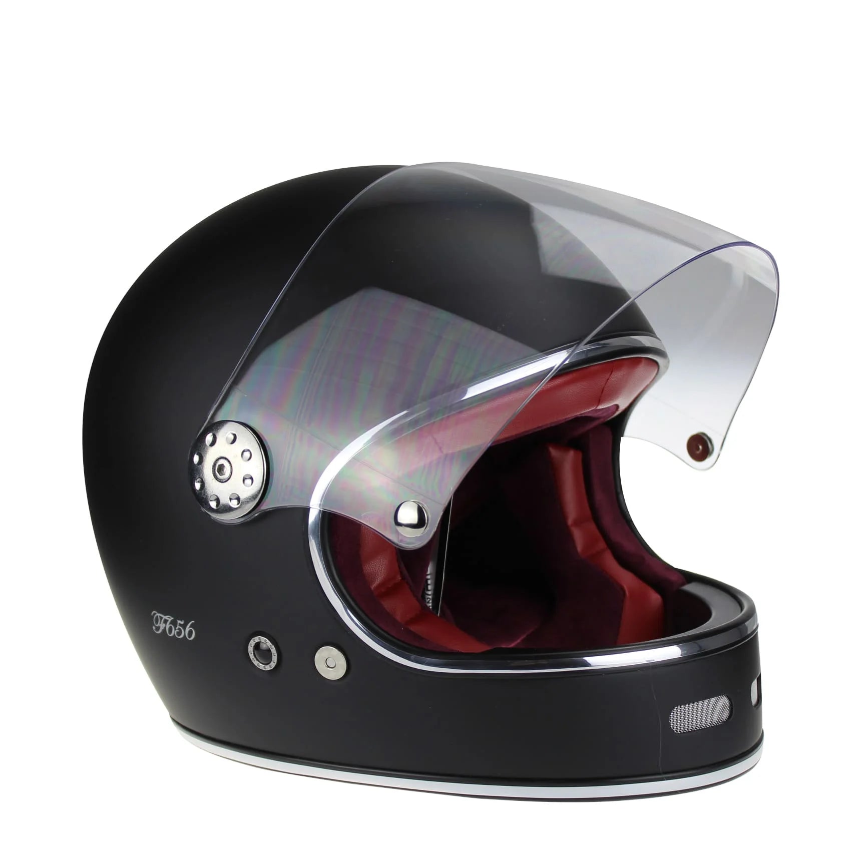 Viper F656 Vintage Style Motorcycle Full Face Helmet