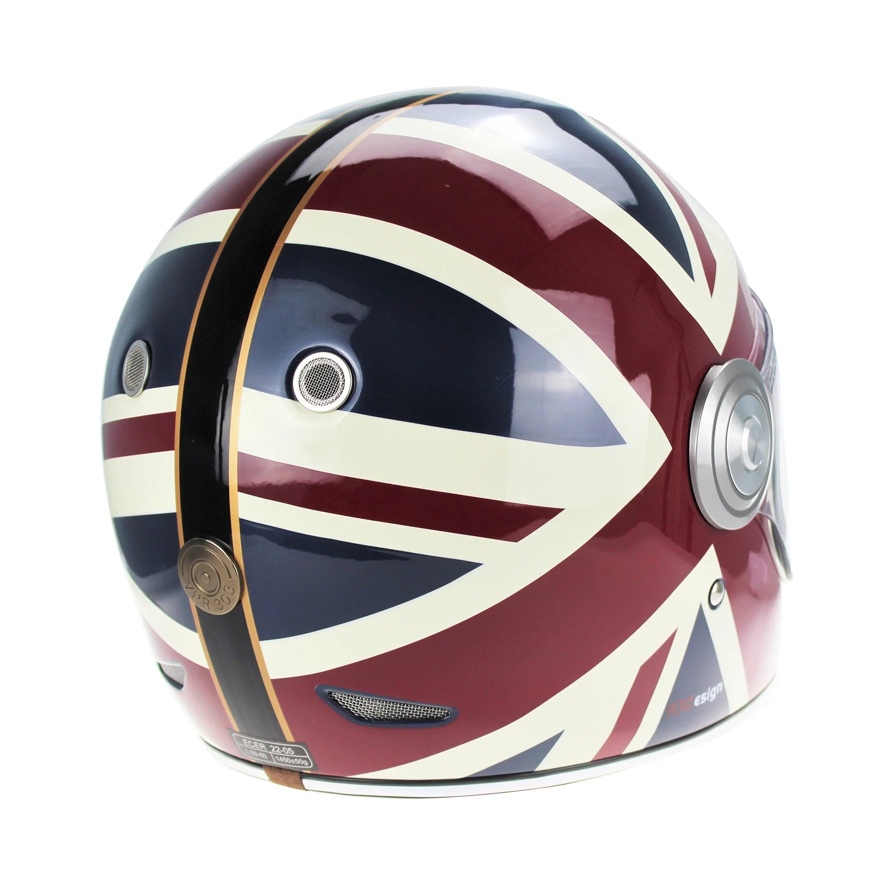 Viper F659 Retro Style Motorcycle Full Face Helmet