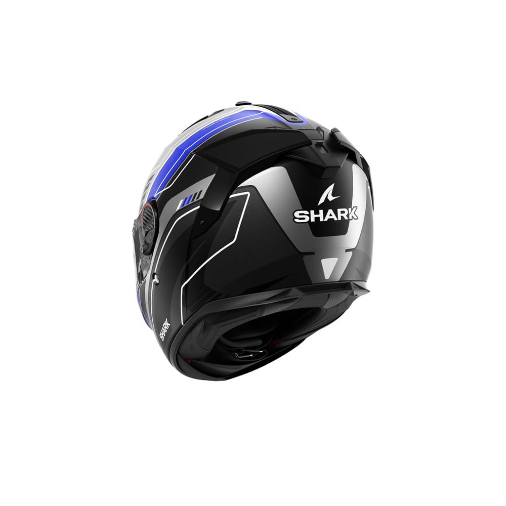 Shark Spartan GT Pro Anthracite Sport Full-Face Motorcycle Helmet Blue/Black-back