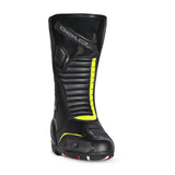 BELA Micro Strip Boots Racing Boots Black Yellow Flouro 