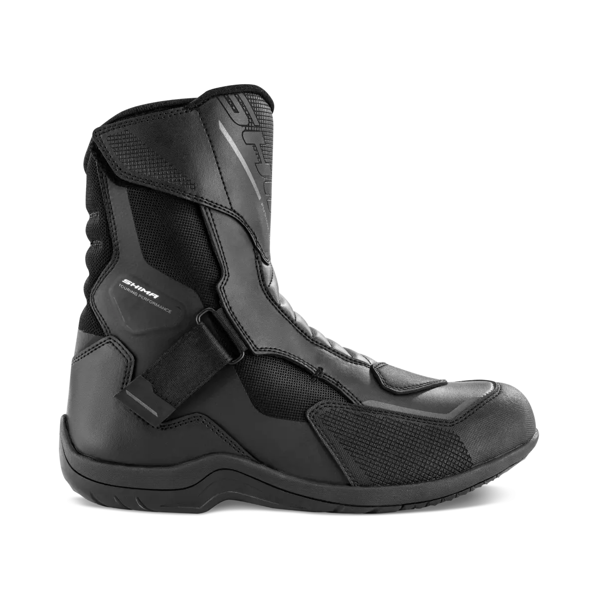 SHIMA FUSION WP LADY MOTORCYCLE TOURING BOOTS BLACK
