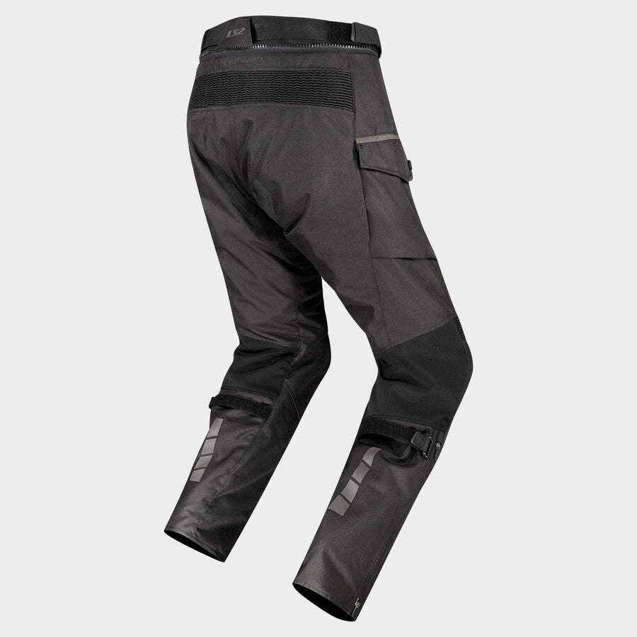 LS2 TRAVEL MOTORCYCLE LADY PANT BLACK DARK GREY