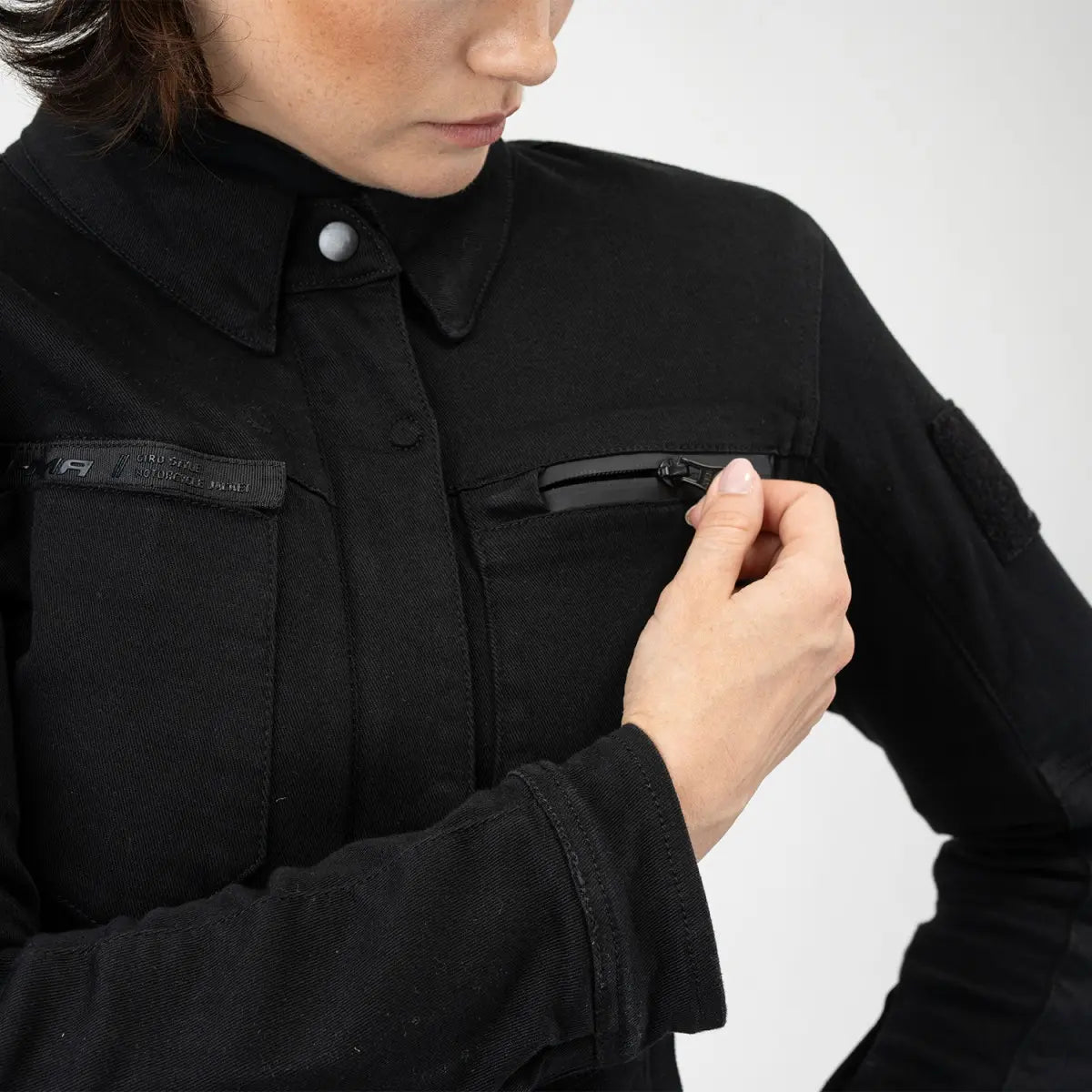 Shima Giro Lady Chaqueta Negra 