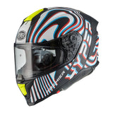 Premier Hyper PS Y8 BM Cross road Motorcycle Helmet – Black/White
