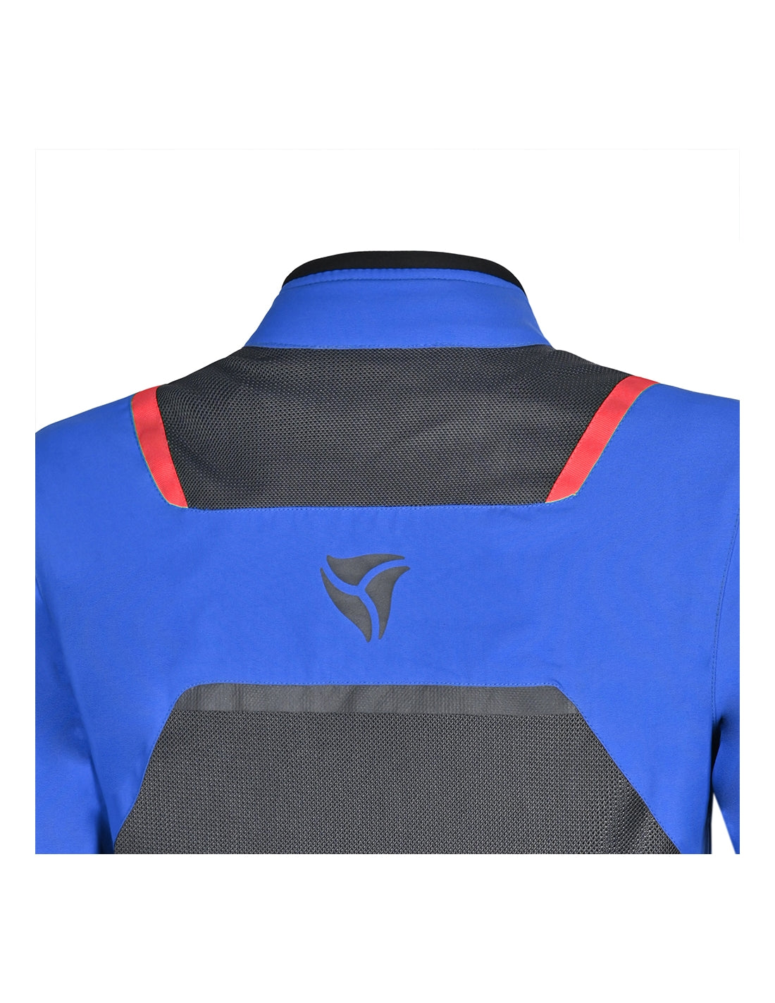 R-tech Spiral Mesh Textile Jacket in Blue/Gray/Red 