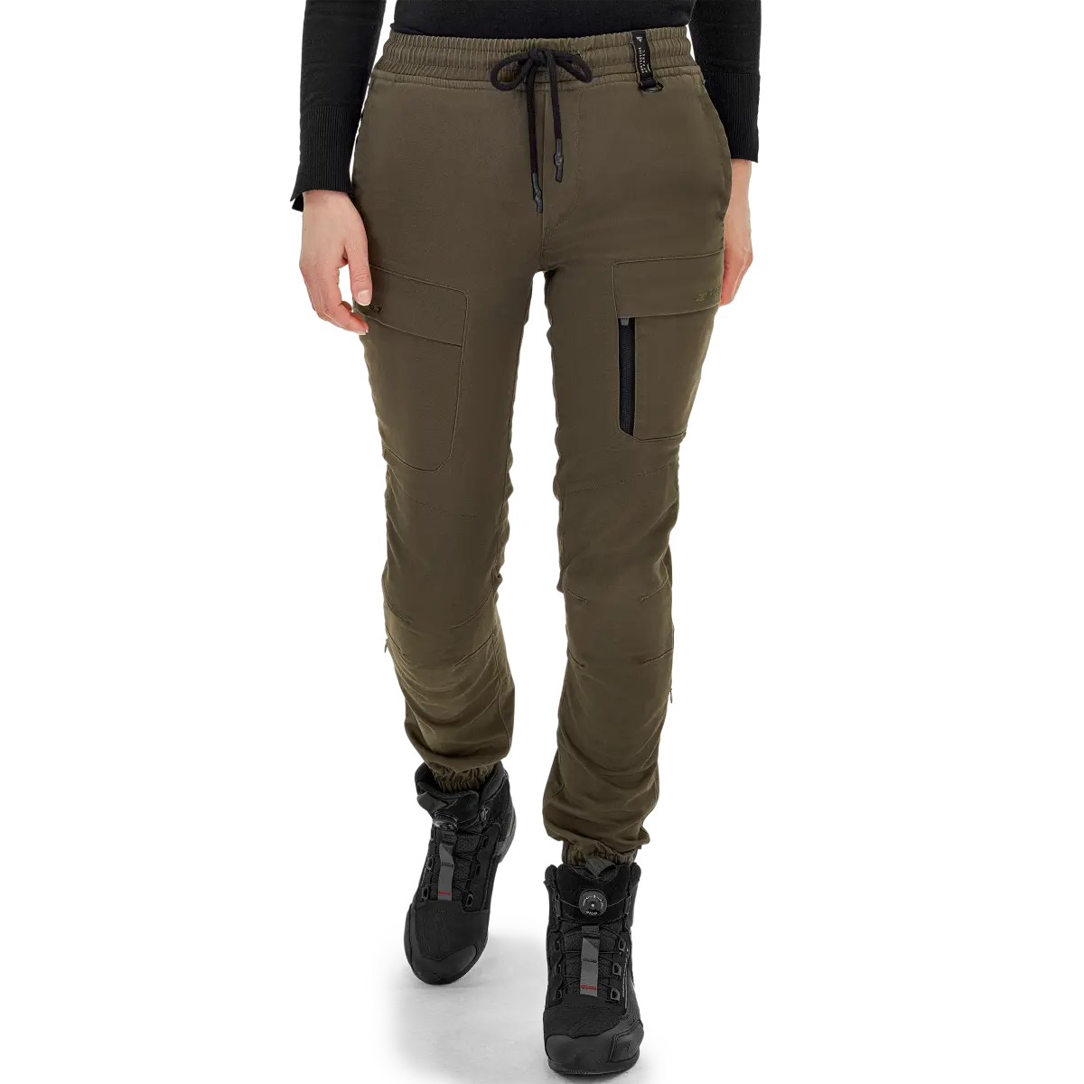 SHIMA JOGGSY PANTALONES DE MOTO MUJER CAQUI 
