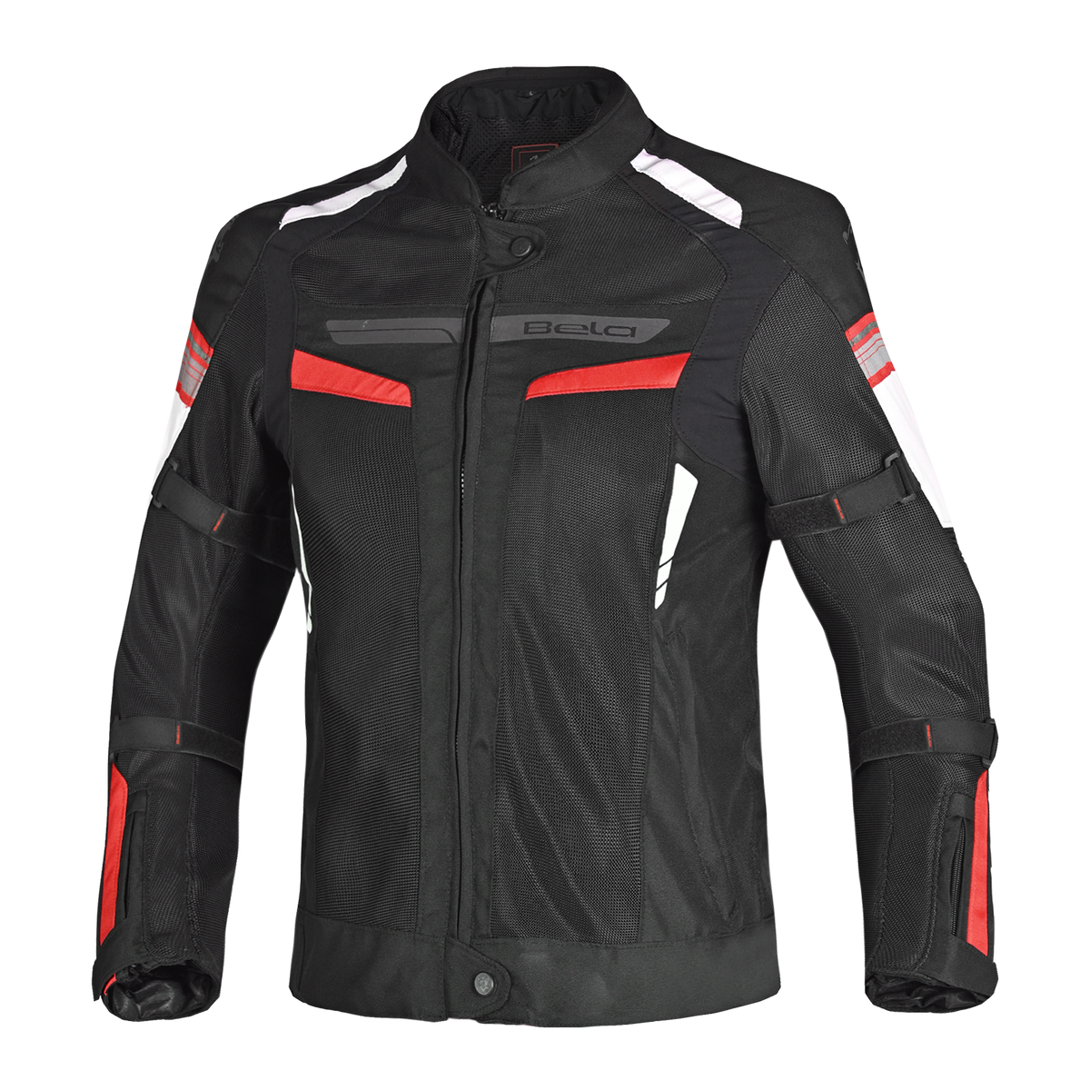 BELA SPRINTER KIDS MOTORCYCLE TEXTIL JACKET BLACK RED