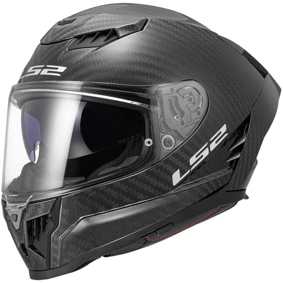 LS2 FF807 Dragon Full Face Motorcycle Helmets 6K Matte Carbon maximomoto.uk!