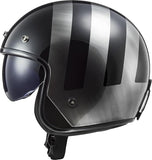 Ls2 Of601 Bob Lines Full Face Helmets Black Jeans-06 