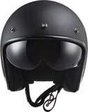 Ls2 Of601 Bob Full Face Helmets Solid Matt Black-06 