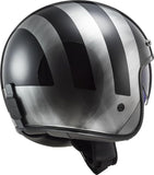 Ls2 Of601 Bob Lines Full Face Helmets Black Jeans-06 