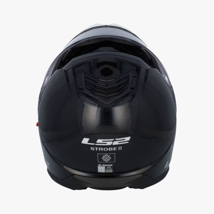 LS2 Ff908 Strobe II Motorcycle Modular Helmet Gloss Black