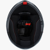 LS2 Ff908 Strobe II Motorcycle Modular Helmet Gloss Black