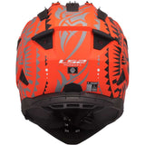 LS2 MX702 PIONEER II RANGI MOTORCYCLE ADVENTURE HELMET ORANGE