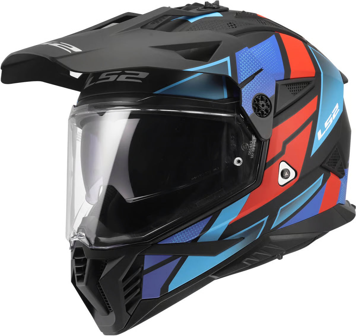 LS2 MX702 PIONEER II BLOCK OFF ROAD MOTORCYCLE ADVENTURE HELMET