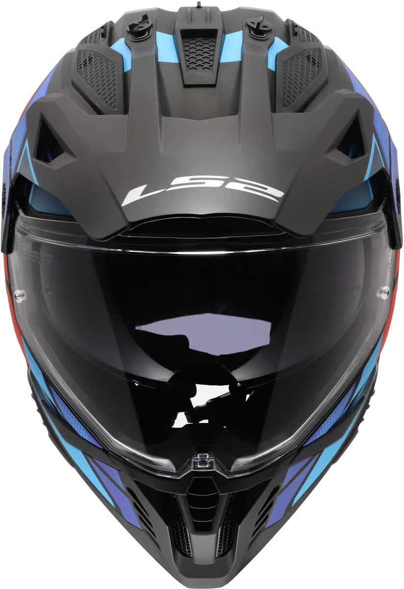 LS2 MX702 PIONEER II BLOCK OFF ROAD MOTORCYCLE ADVENTURE HELMET