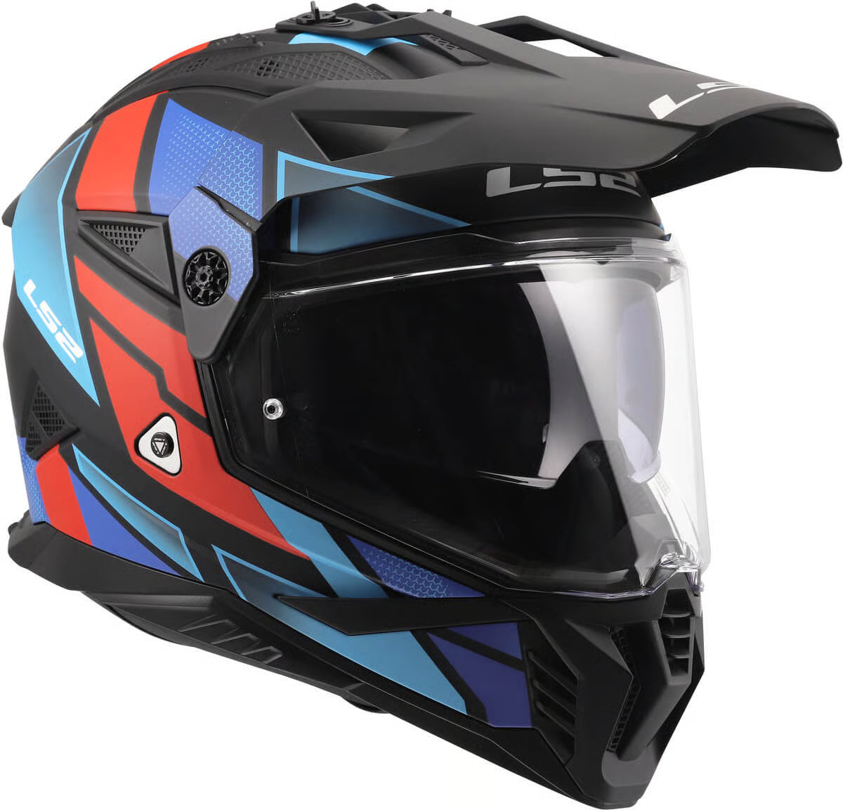 LS2 MX702 PIONEER II BLOCK OFF ROAD MOTORCYCLE ADVENTURE HELMET