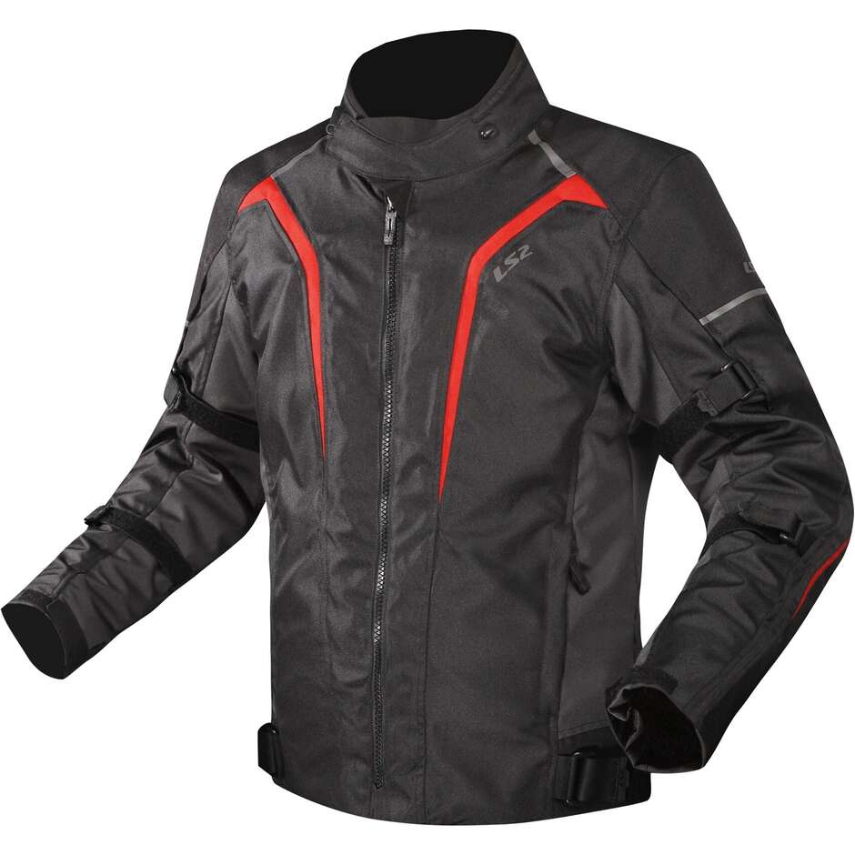 Ls2 Sepang Man Jacket Black Grey Red 