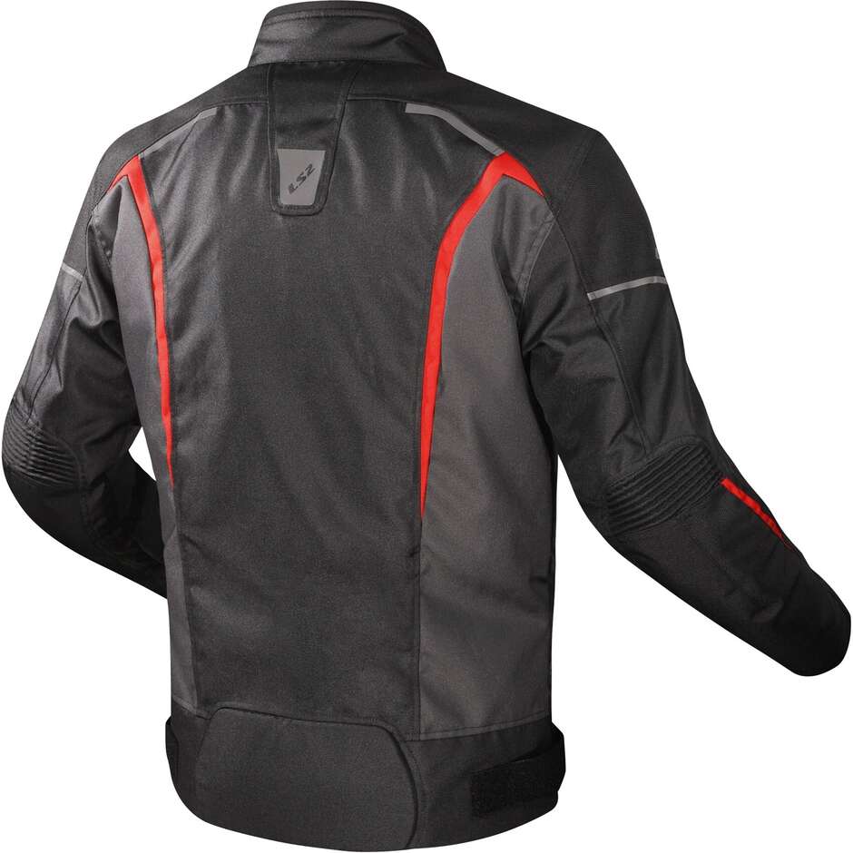 Ls2 Sepang Man Jacket Black Grey Red 