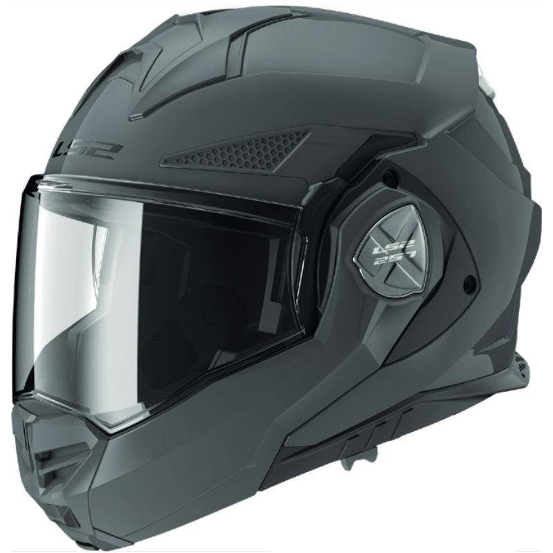 Ls2 Ff901 Advant Solid Nardo Modular Helmet Grey-06 