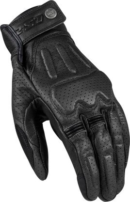 Ls2 Rust Man Gloves Black Leather 