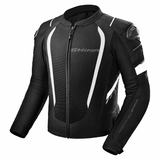 SHIMA MESH PRO 2.0 MEN MOTORCYCLE JACKET BLACK WHITE