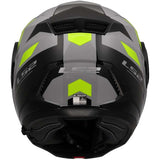 LS2 FF902 Scope II Modular Motorcycle Helmet Duria Grey H.V Yellow