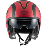 Premier Classic FR2BM Retro Style Open-Face Scooter Helmet