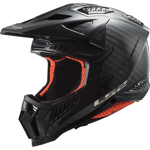 Ls2 Mx703  X-Force Motocross Helmet Gloss Carbon-06 