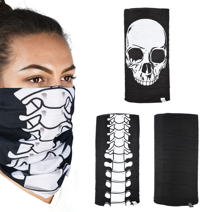 Oxford Comfy 3-Pack – Multifunctional Neck & Headwear Skeleton maximomoto.uk!