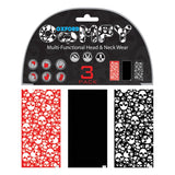 Oxford Comfy 3-Pack – Multifunctional Neck & Headwear Skulls maximomoto.uk!